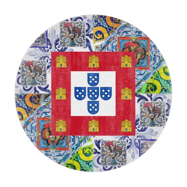 Tabla De Cortar Diseños de Portugal (Anverso)