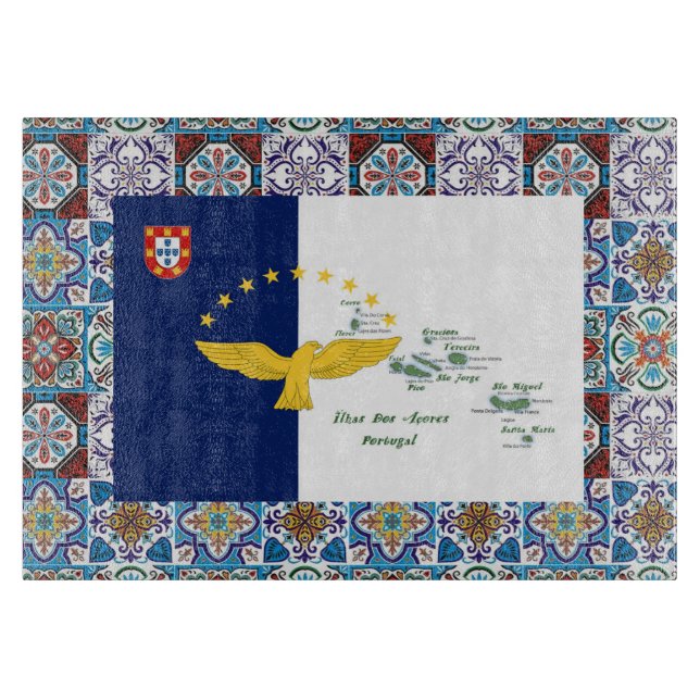 Tabla De Cortar Diseños de Portugal (Anverso)