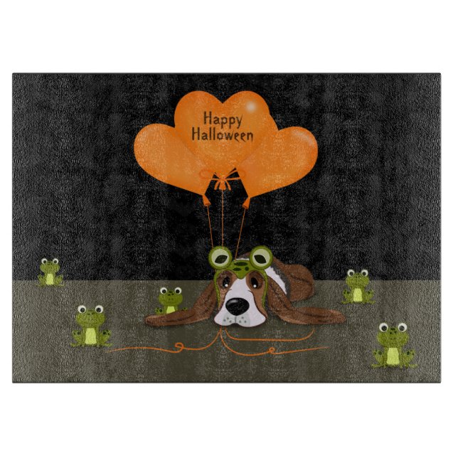 Tabla De Cortar Disfraz de Halloween (Anverso)