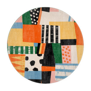 Tabla De Cortar Diversas formas: diseño abstracto y transparente