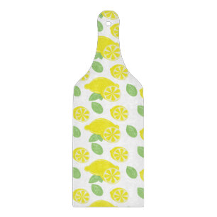 Tabla De Cortar Diviértete Amarillo Moderno de Verano Rodajas de L