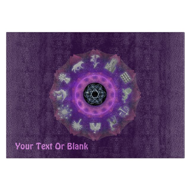 Tabla De Cortar Doce tribus (Anverso)