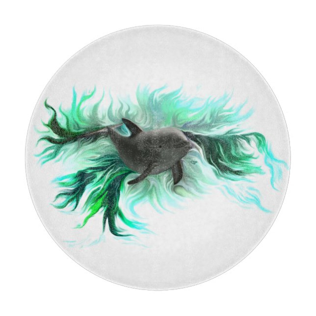 Tabla De Cortar Dolphin Baby (Anverso)