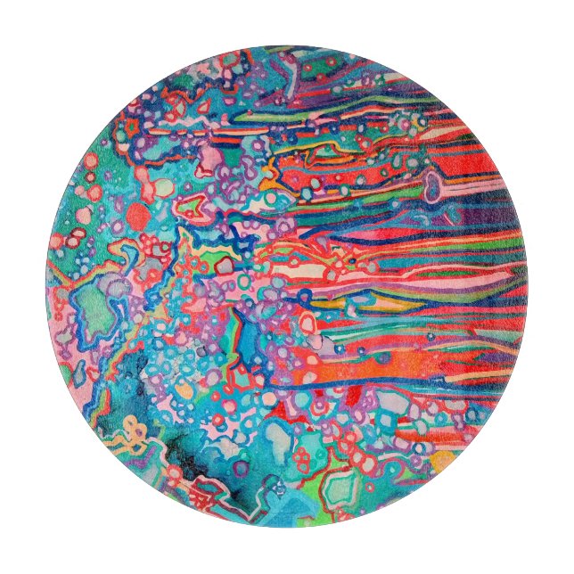 Tabla De Cortar Doodle (Anverso)