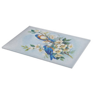Tabla De Cortar Dos Bluebirds