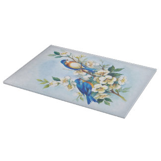 Tabla De Cortar Dos Bluebirds