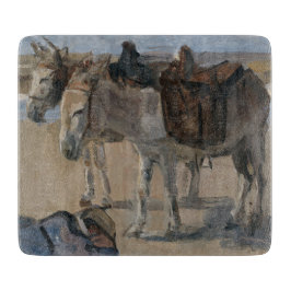 Tabla De Cortar Dos burros (de Isaac Israels)