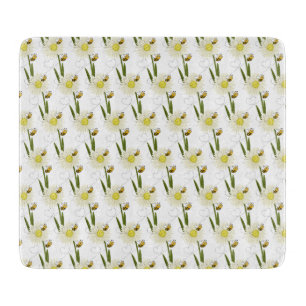 Tabla De Cortar Dos pequeñas y lindas abejas