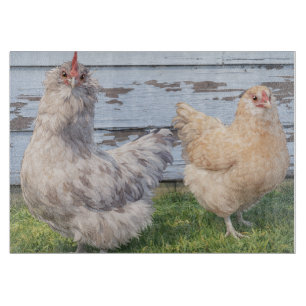 Tabla de cortar Dos Pollos Estilo Casa de Campo