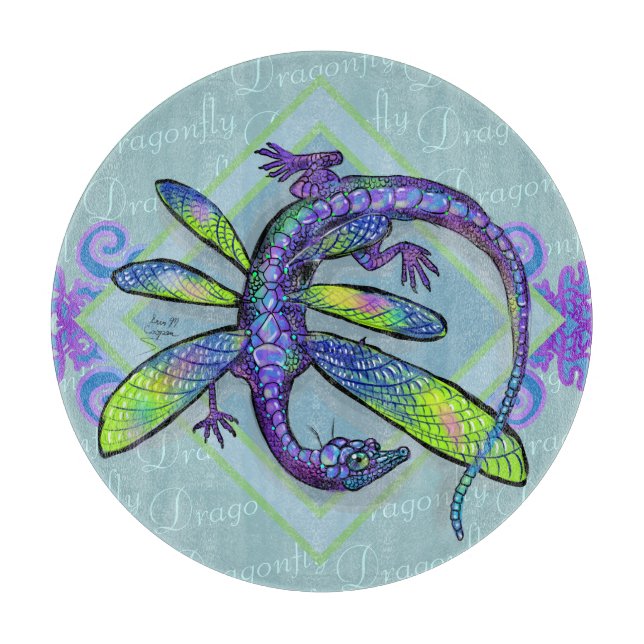 Tabla De Cortar Dragon Dragonfly (Anverso)