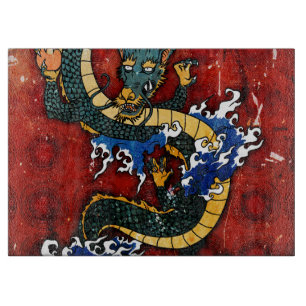 Tabla De Cortar Dragón japonés