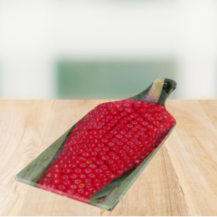 Tabla De Cortar Dragon Lily Red Seed Head