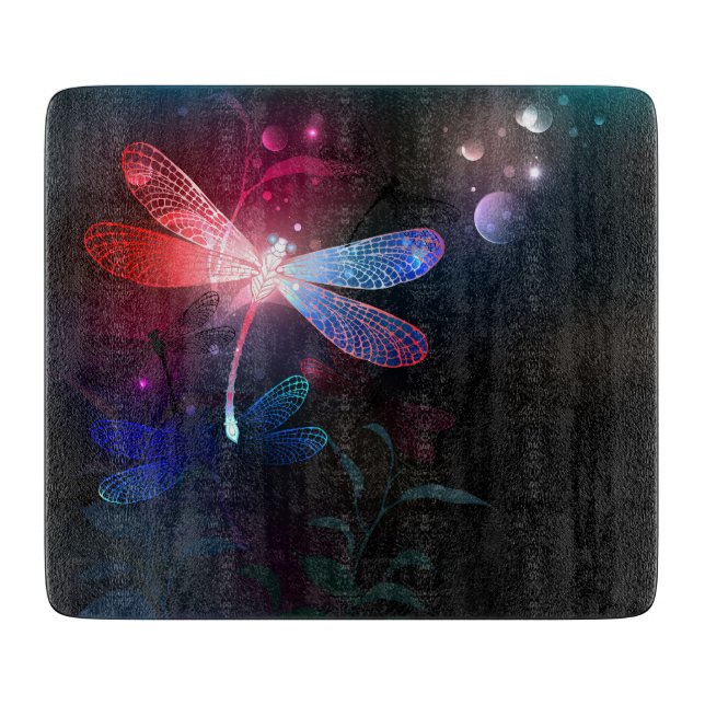 Tabla De Cortar Dragón rojo (Anverso)