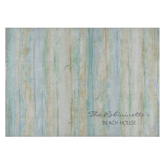 Tabla De Cortar Driftwood Ocean Beach House Seashoredriftw (Anverso)