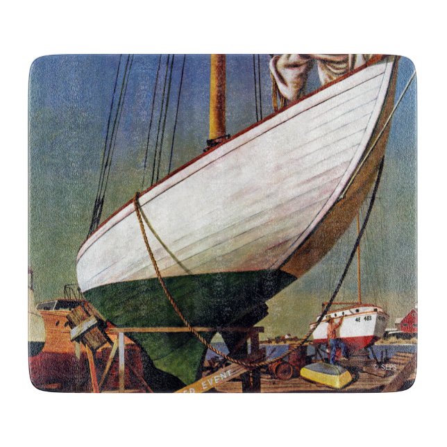 Tabla De Cortar Dry Dock de John Atherton (Anverso)