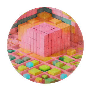 Tabla De Cortar Dulce de colores vivos