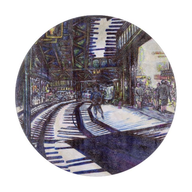 Tabla De Cortar Dustar el piano (Anverso)