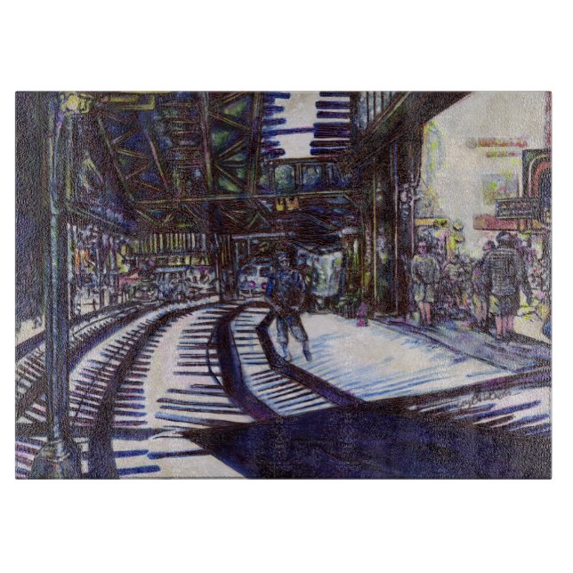 Tabla De Cortar Dustar el piano (Anverso)