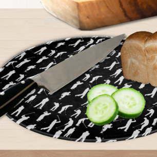 Tabla De Cortar Eat Sleep Golf