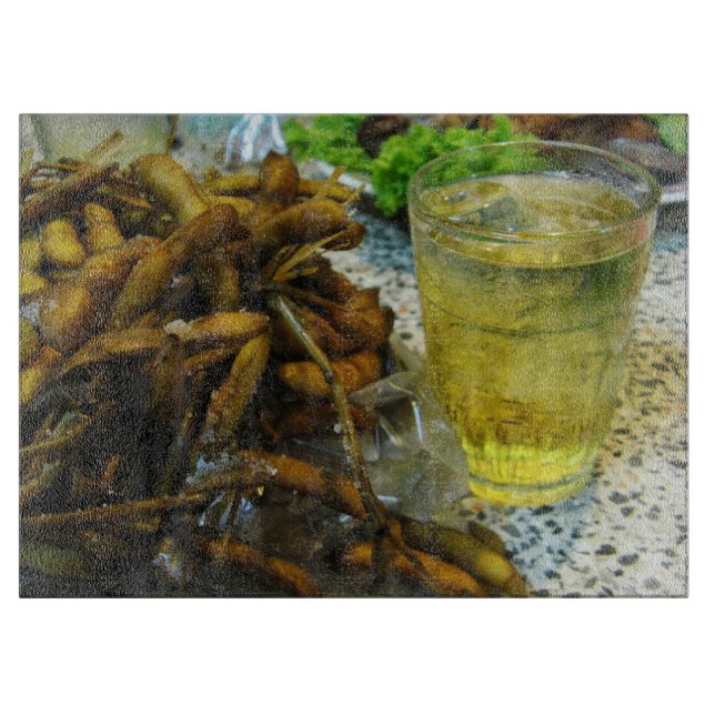 Tabla De Cortar Edamame Estilo Tailandés (Anverso)