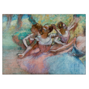 Tabla De Cortar Edgar Degas - Cuatro bailarinas en el escenario