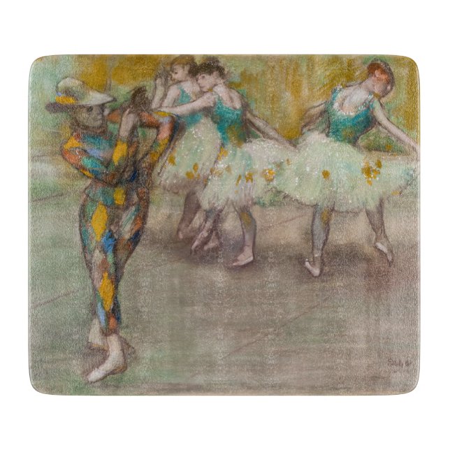 Tabla De Cortar Edgar Degas - Danza Harlequin (Anverso)