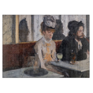 Tabla De Cortar Edgar Degas - En un café / El ajenjo