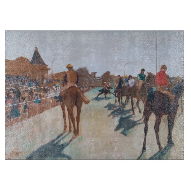 Tabla De Cortar Edgar Degas - La Parada (Anverso)