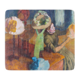 Tabla De Cortar Edgar Degas - La tienda de sombreros