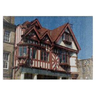 Tabla De Cortar Edificio de armazones de encino Tudor, Edimburgo, 