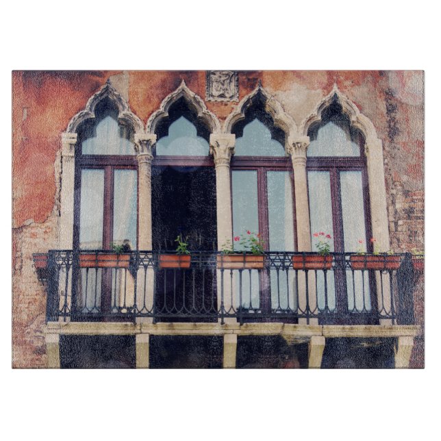 Tabla De Cortar Edificio rústico de los destinos el | Venecia (Anverso)