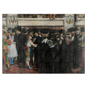 Tabla De Cortar Edouard Manet - Baile de Máscaras en la Ópera