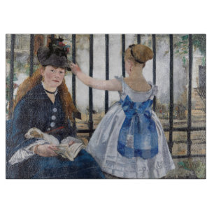 Tabla De Cortar Edouard Manet - El ferrocarril