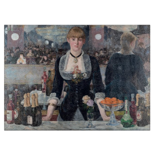 Tabla De Cortar Edouard Manet - Un bar en el Folies-Bergere (Anverso)