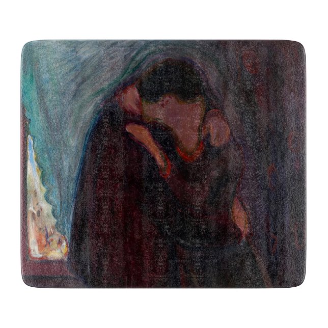 Tabla De Cortar Edvard Munch - El beso (Anverso)