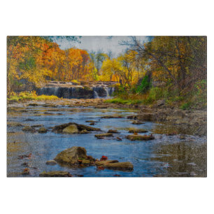 Tabla De Cortar EE. UU., Indiana. Cataract Falls State Recreation