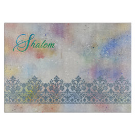 Tabla De Cortar Efecto de Shalom Lace sobre el desafío de la crist