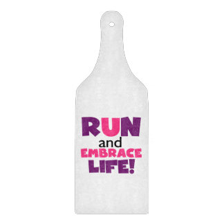 Tabla De Cortar Ejecutar Embrace Life Purple Pink