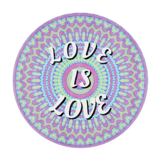 Tabla De Cortar El Amor Es Orgullo Pride (Anverso)