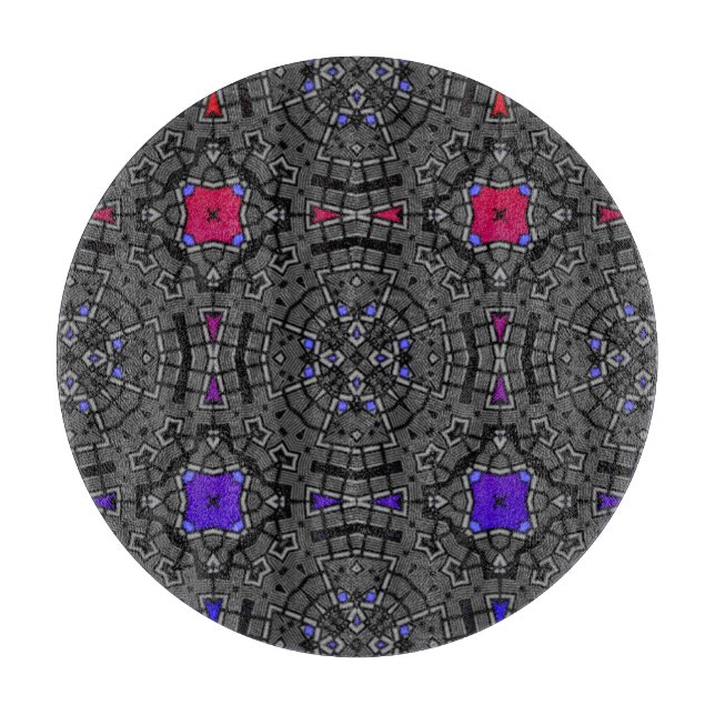 Tabla De Cortar El arte caleidoscopio de trece volúmenes veintiuno (Anverso)