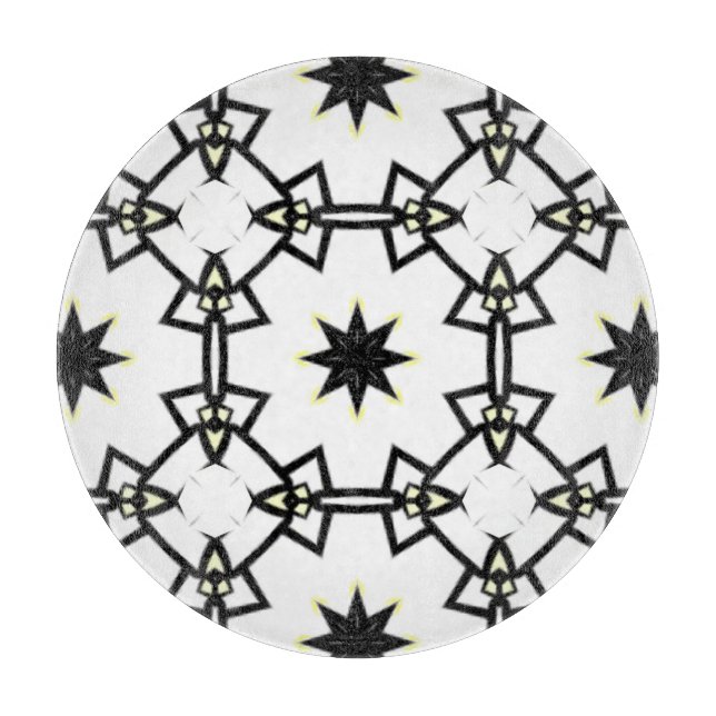 Tabla De Cortar El arte caleidoscopio del volumen uno veintiuno (Anverso)