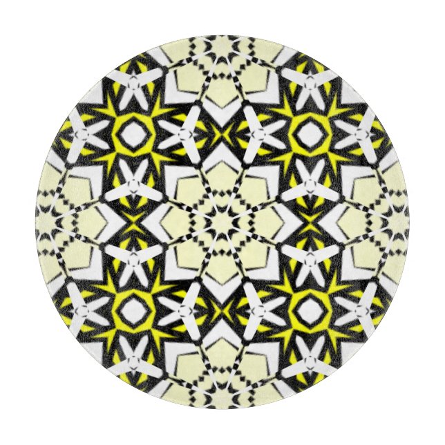 Tabla De Cortar El arte calidoscopio del volumen uno doce (Anverso)