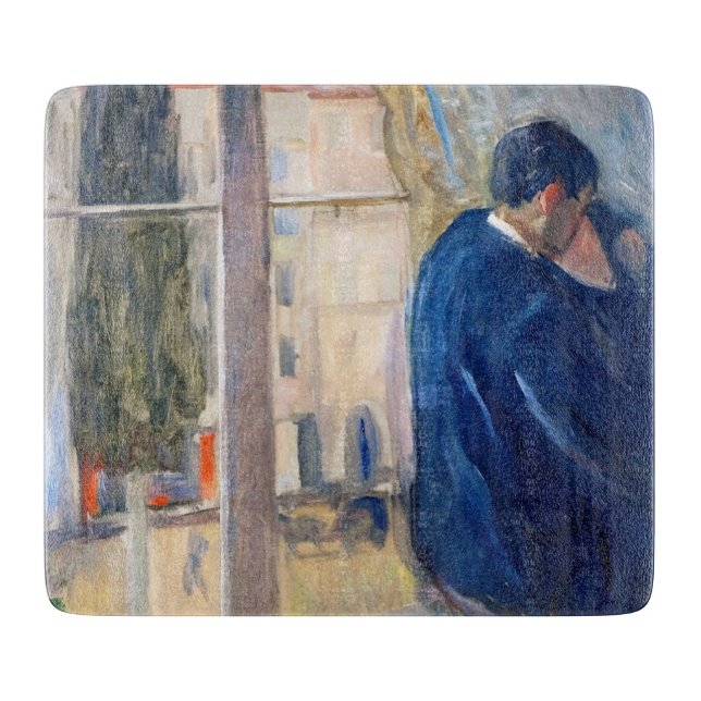 Tabla De Cortar El beso (de Edvard Munch) (Anverso)