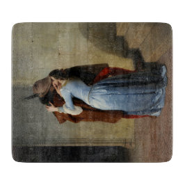 Tabla De Cortar El beso (de Francesco Hayez)
