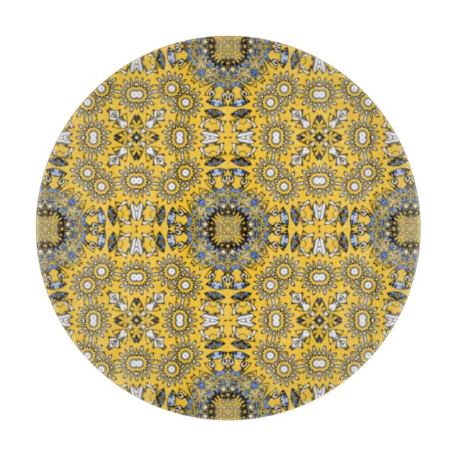 Tabla De Cortar El calidoscopio del volumen once, cuatro (Anverso)