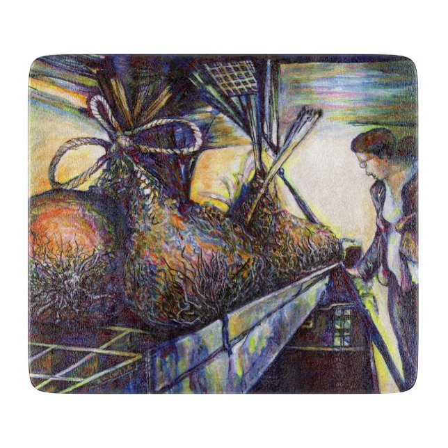 Tabla De Cortar El devastador destino de la vida (Anverso)