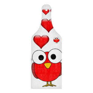 Tabla De Cortar El día de San Valentín de la placa de corte de v