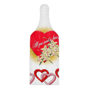 Tabla De Cortar El día de San Valentín del tablero de corte de vid