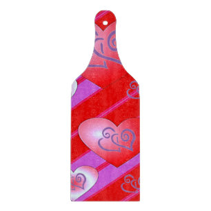 Tabla De Cortar El día de San Valentín del tablero de corte de vid