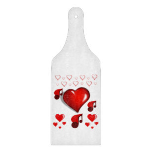 Tabla De Cortar El día de San Valentín del tablero de corte de vid
